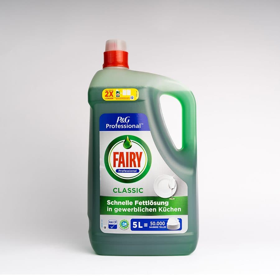 5 litre bottle of Fairy Professional washing up liquid